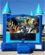 13x13 Batman Blue Ice Bounce House 13x13 Batman Blue Ice Bounce House