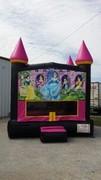 13x13 Hot Pink Castle w/ Disney Princess 13x13 Hot Pink Castle w/ Disney Princess