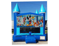 13x13 Blue Ice Mickey Fun Shop Moonwalk 13x13 Blue Ice Mickey Fun Shop Moonwalk