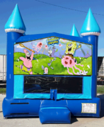 13 x 13 Blue Ice Spongebob Moonwalk 13 x 13 Blue Ice Spongebob Moonwalk