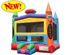 (14) 13 x 13 Crayon Bounce House (14) 13 x 13 Crayon Bounce House