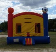(7) 15X15 Sports Bounce house (7) 15X15 Sports Bounce house