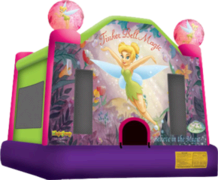 (16) 13 x 13 Disney Tinkerbell / Fairy Bounce House (16) 13 x 13 Disney Tinkerbell / Fairy Bounce House